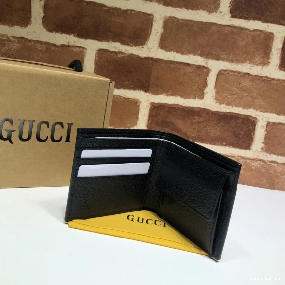 First bag ru wallet billfold The GUCCI Grid Off 0811